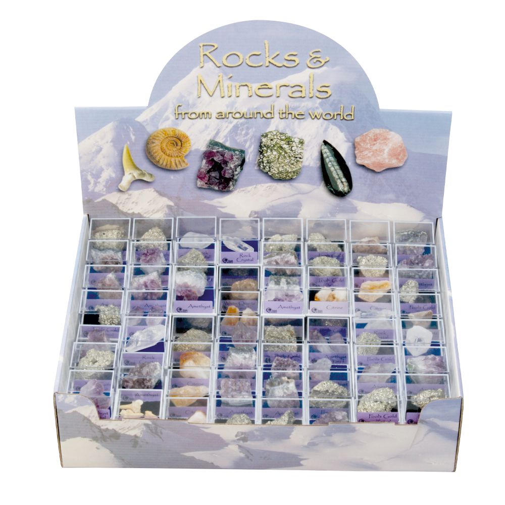 RM03 Minerals in Boxes Assorted