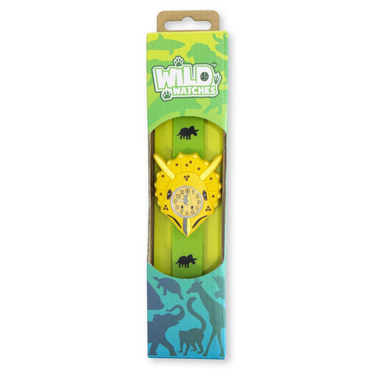 WW016 Triceratops Wild Watch