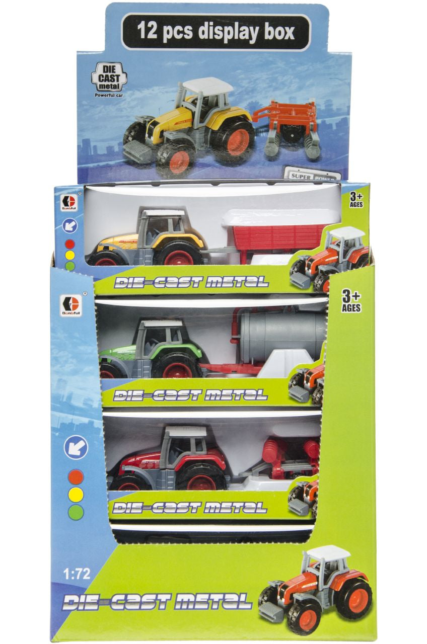 Diecast Tractor+Trailer DD