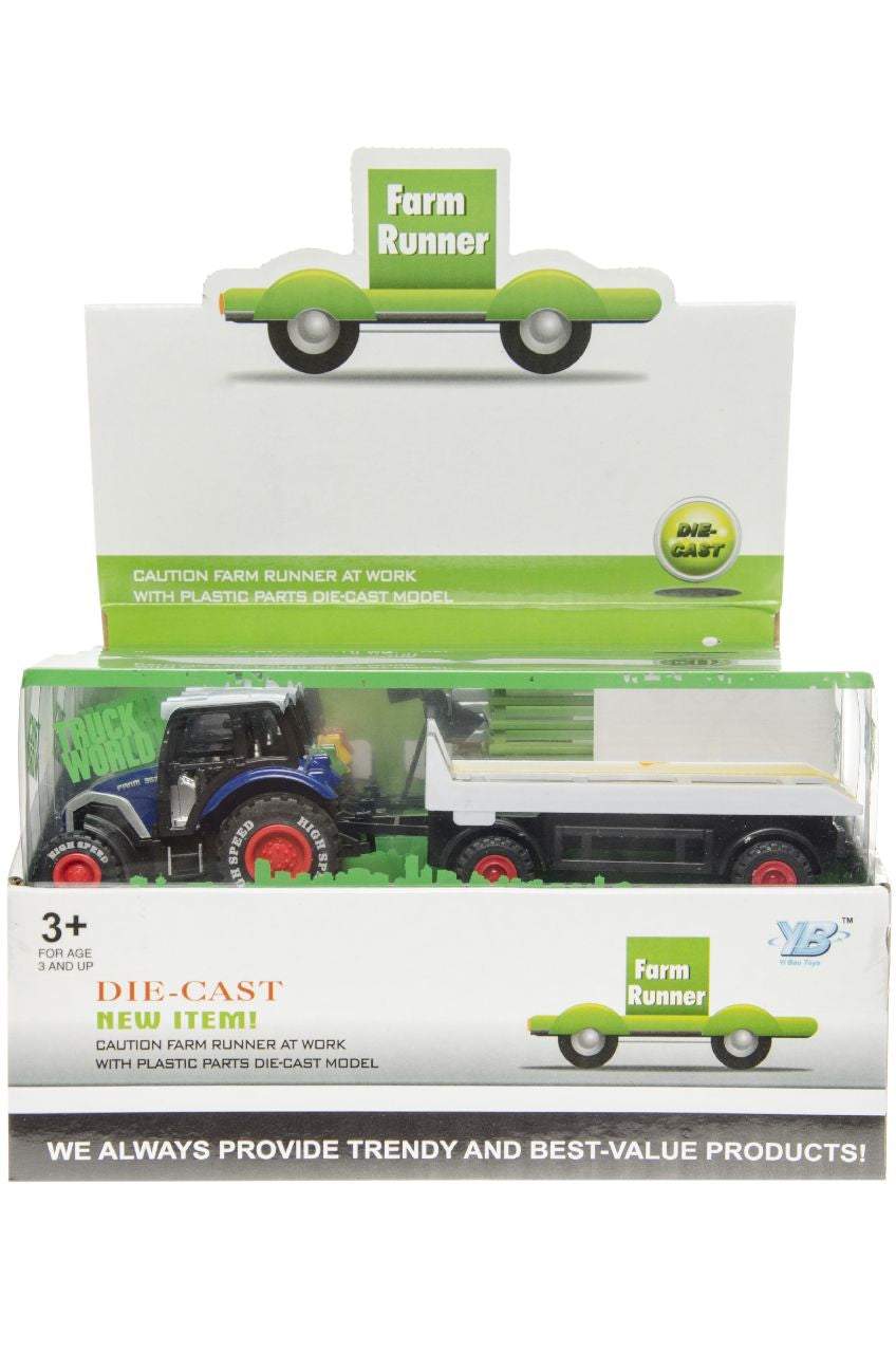 Diecast Tractor+Trailer DD