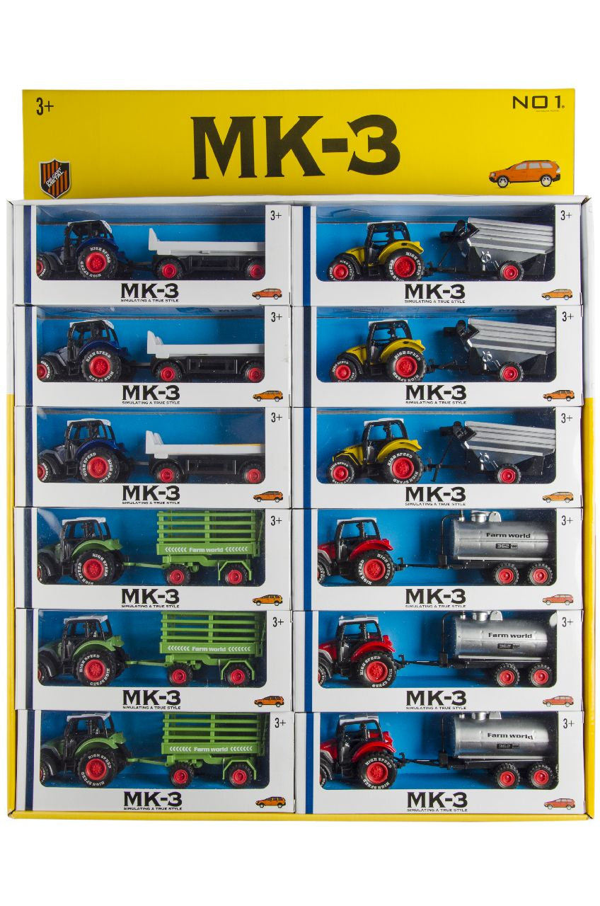 Diecast Tractor+Trailer DD