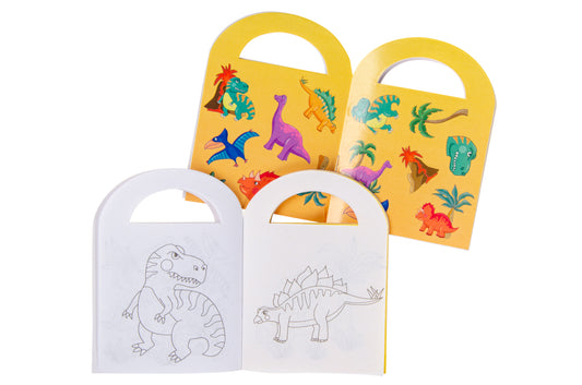 Col Book W Stickers S Dinosaur