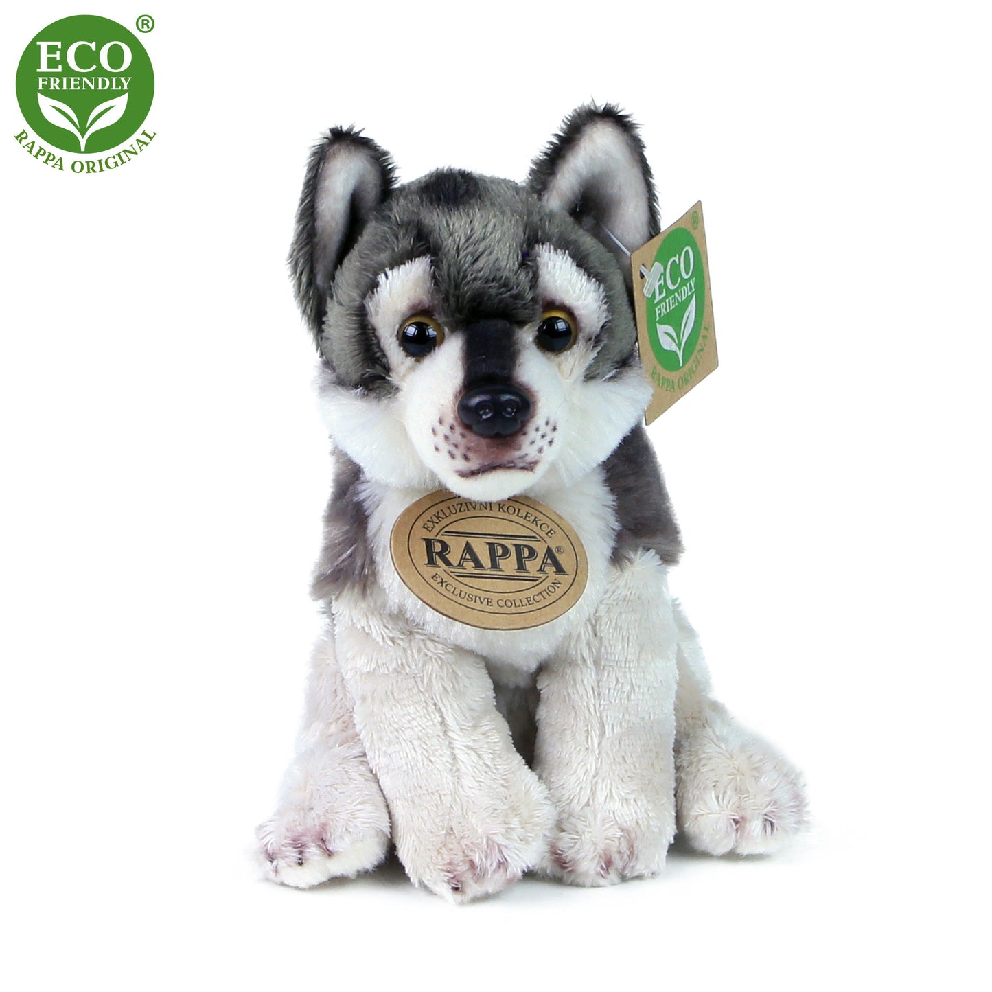 Plush Wolf 15 cm FOREST ANIMALS DISPLAY