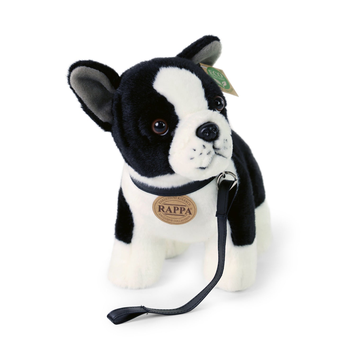 Plush Boston Terrier 23 cm