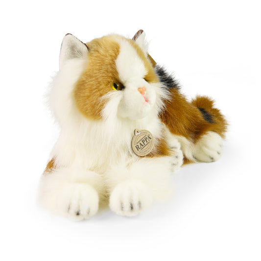 Plush three-colored cat 30 cm