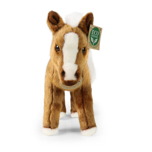 Plush brown horse 23 cm