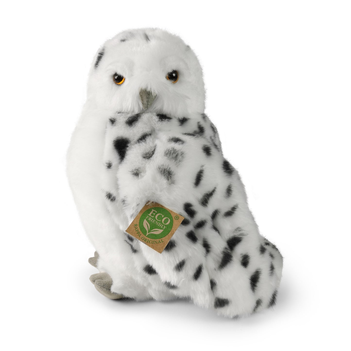 Plush white owl 28 cm