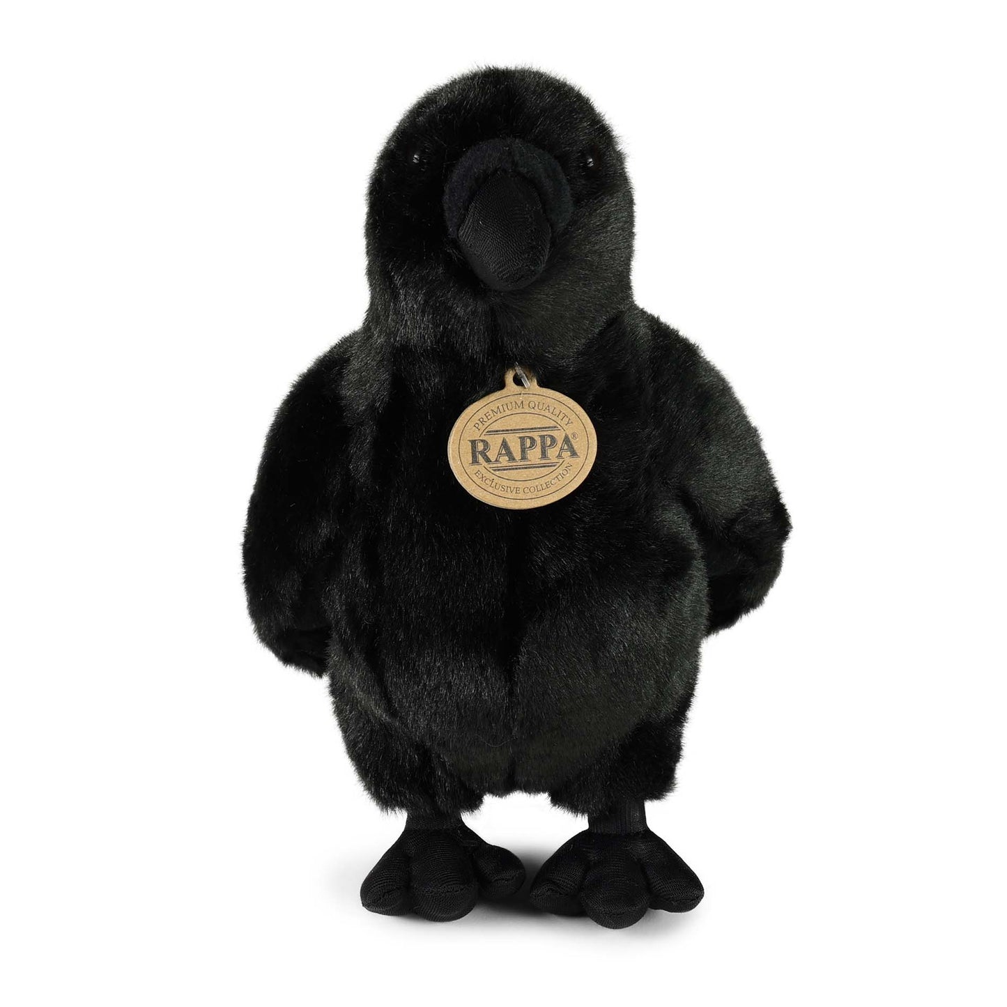 Plush crow 25 cm ECO-FRIENDLY