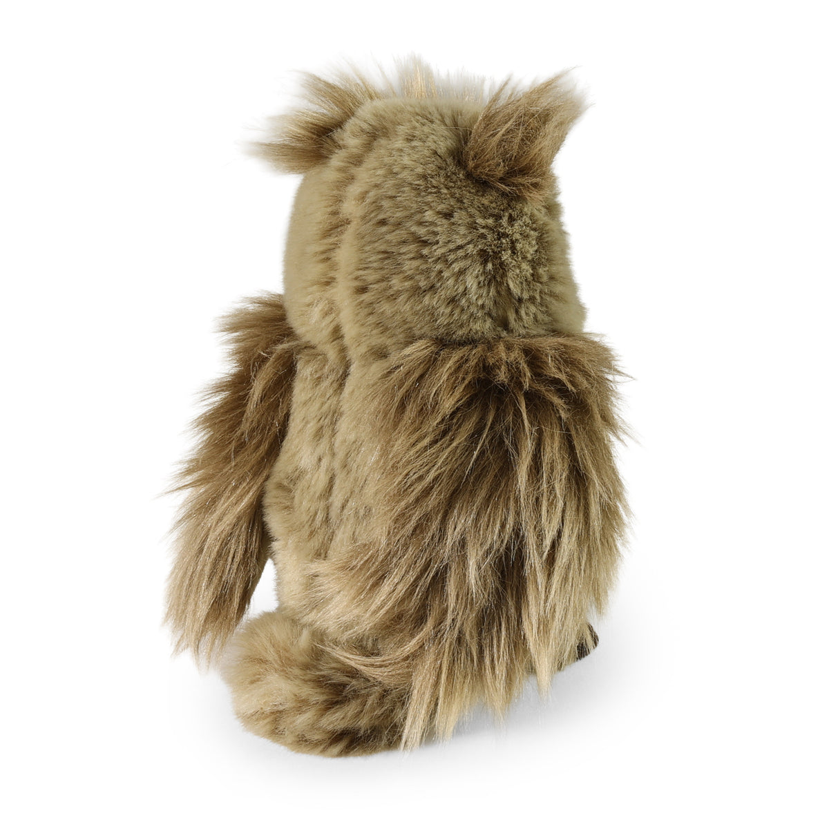 Plush great horned owl 18 cm