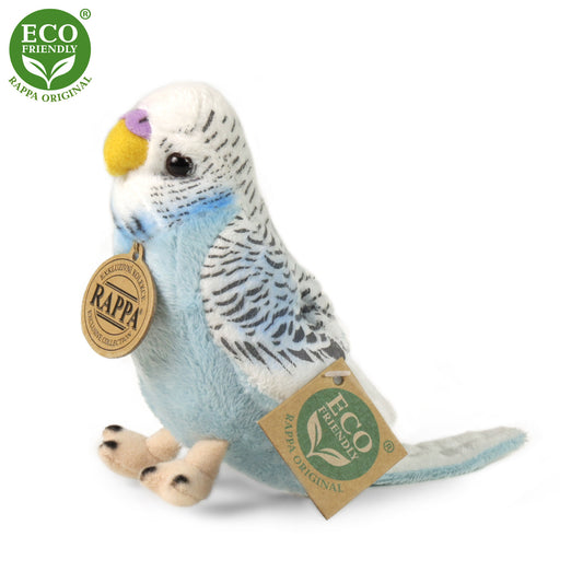 Plush budgies assorted 12 cm