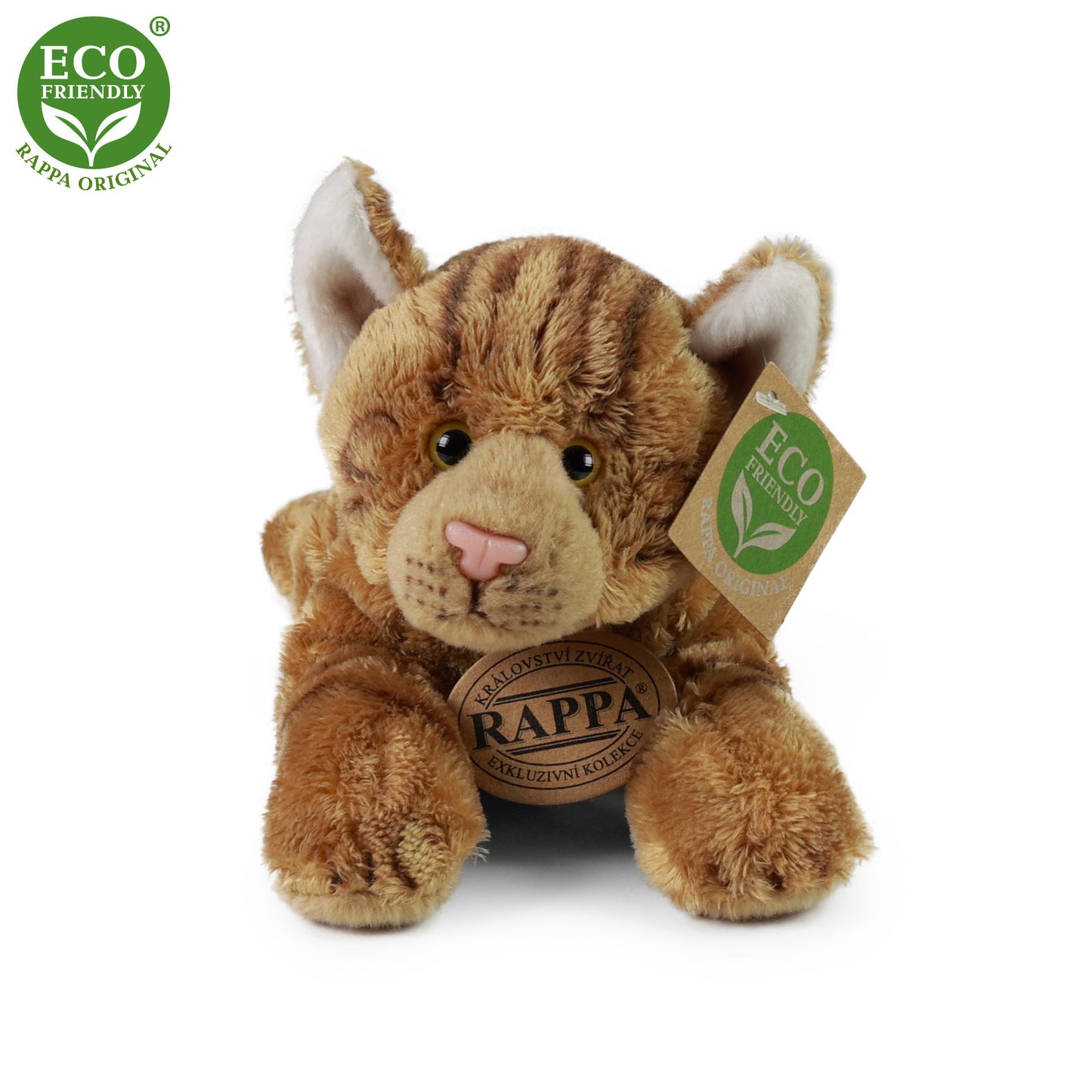 Plush brown cat 18 cm DISPLAY