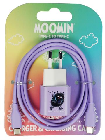Moomin Stinky Charger Set USB-C 20W