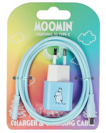 Moomin Moomintroll Charger Set Lightning 20W