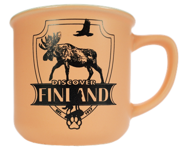 Discover Finland Mug Red FIN
