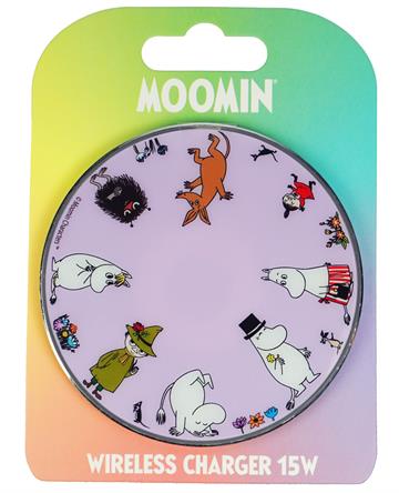 Moomin Wireless Charger Lilac 15W