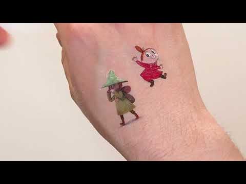 Moomin Tattoo Set Moomin Characters