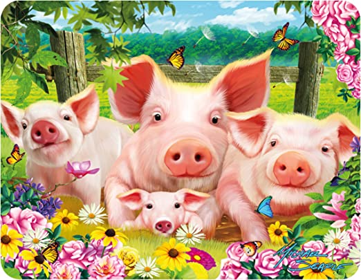 3D LiveLife Magnets - Pig Pen