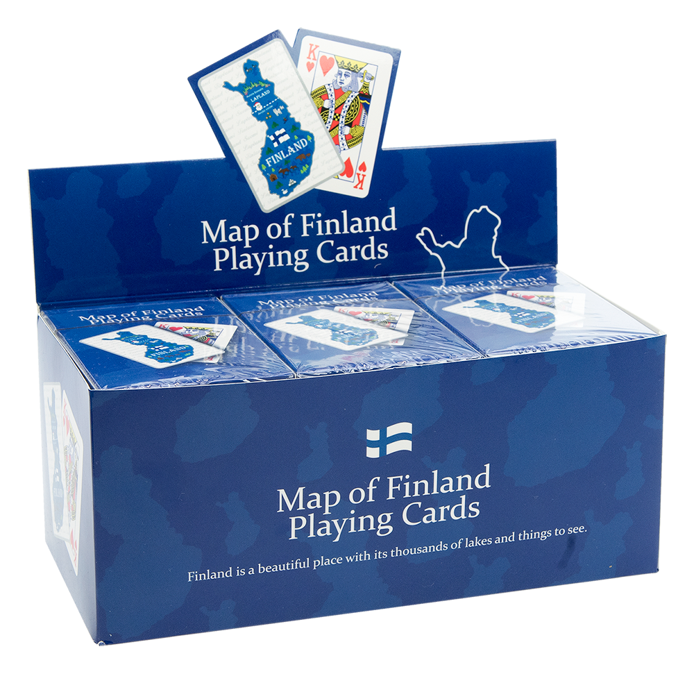 Suomen Kartta Pelikortit FIN