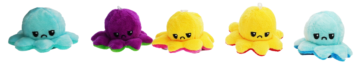 Mood Octopus Plush 10cm Plush Clip