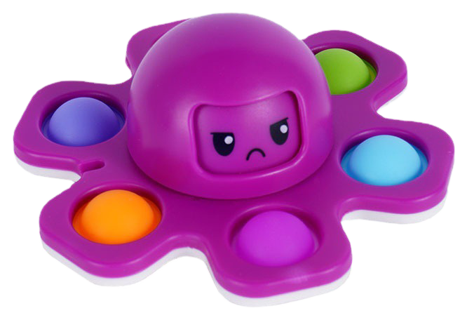 Fidget Pop It Spinner Octopus
