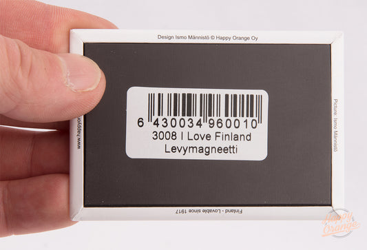 I Love Finland Photo Magnet FIN