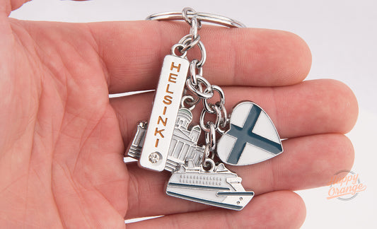Helsinki Pendant Keychain HEL
