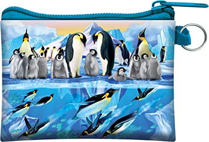 3D LiveLife Coin Purse - Penguin Plunge