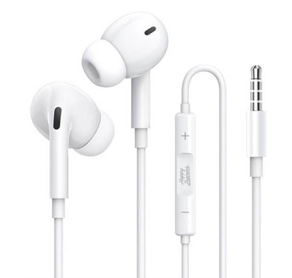 Wired Earbuds 3,5mm white