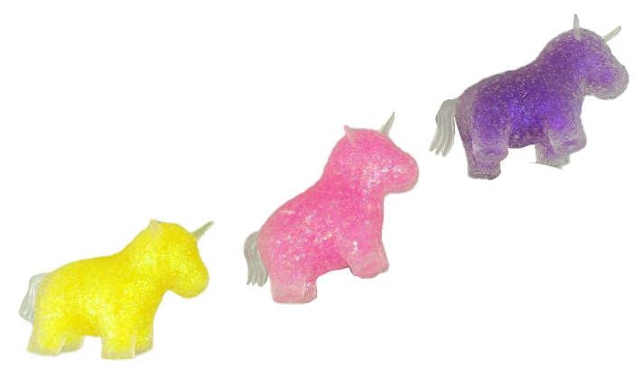 Fidget Squeezy Curly Unicorn
