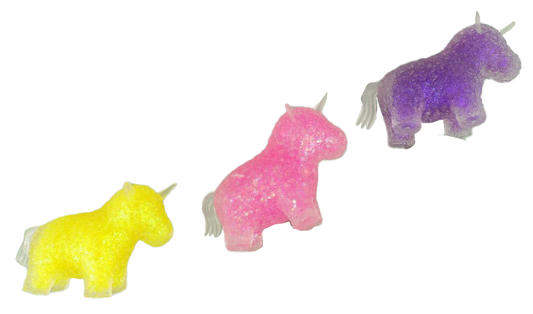 Fidget Squeezy Curly Unicorn