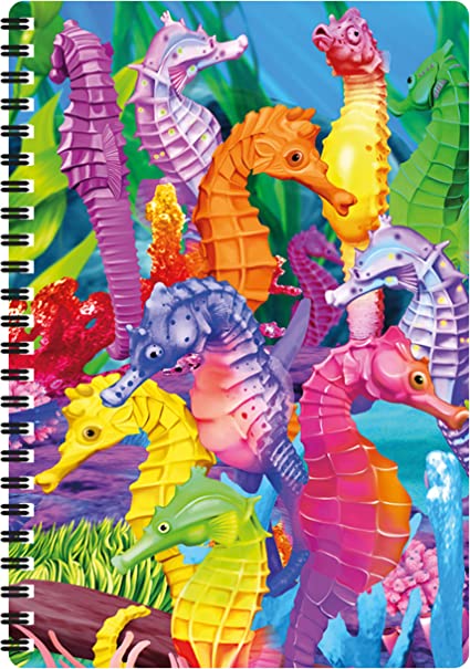 3D LiveLife Notebooks - Hilarious Hippocampus