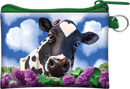 3D LiveLife Coin Purse - Curious Cow