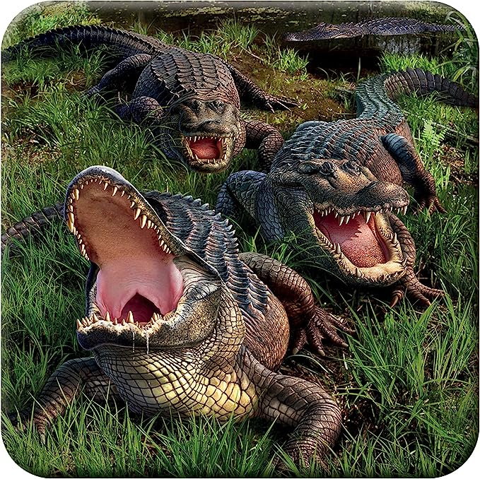 3D LiveLife Coasters - Gator Bog