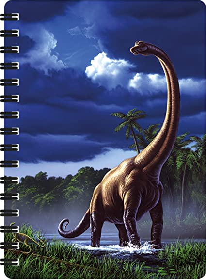 3D LiveLife Jotters - Brachiosaurus