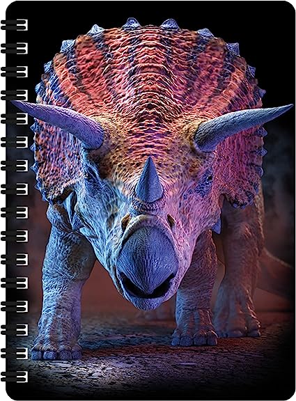 3D LiveLife Jotters - Triceratops