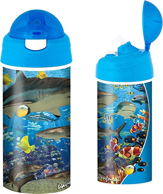 3D LiveLife Drinking Bottles - Shark Reef