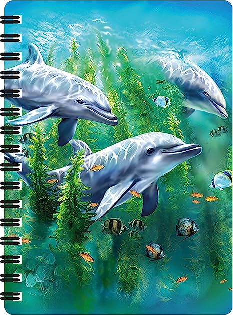 3D LiveLife Jotters - Dolphin Kelp Bed