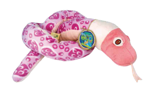 Eco Buddiez Sssnakes - Pink Coral Snake