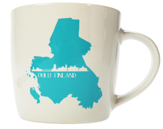 Oulu Home Region Mug turquoise