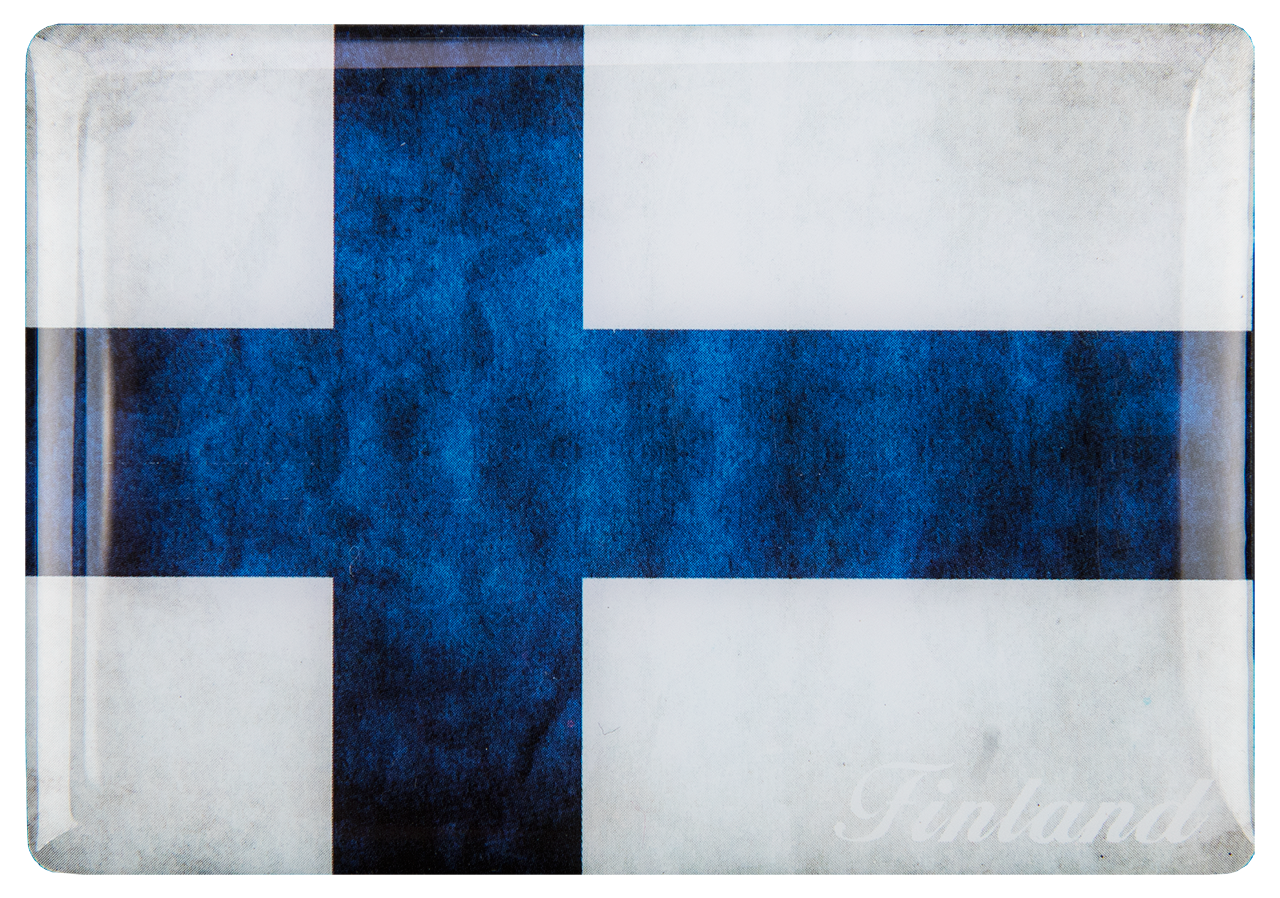 Suomen Lippu Kuvamagneetti FIN