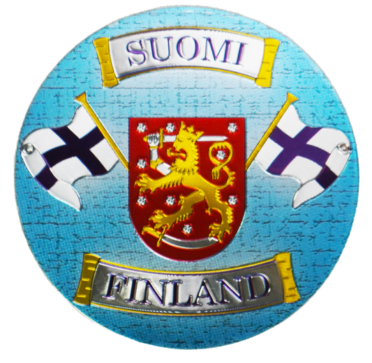Suomen Vaakuna alumiinimagneetti