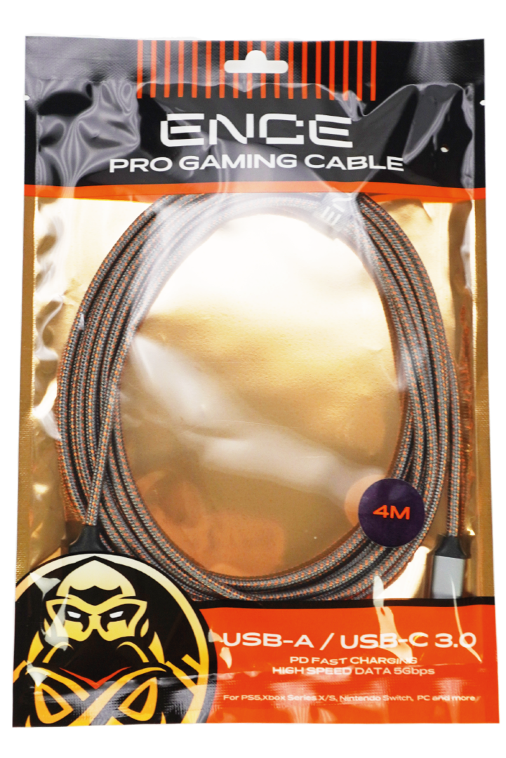 Gaming USB-A - USB-C cable (4m)