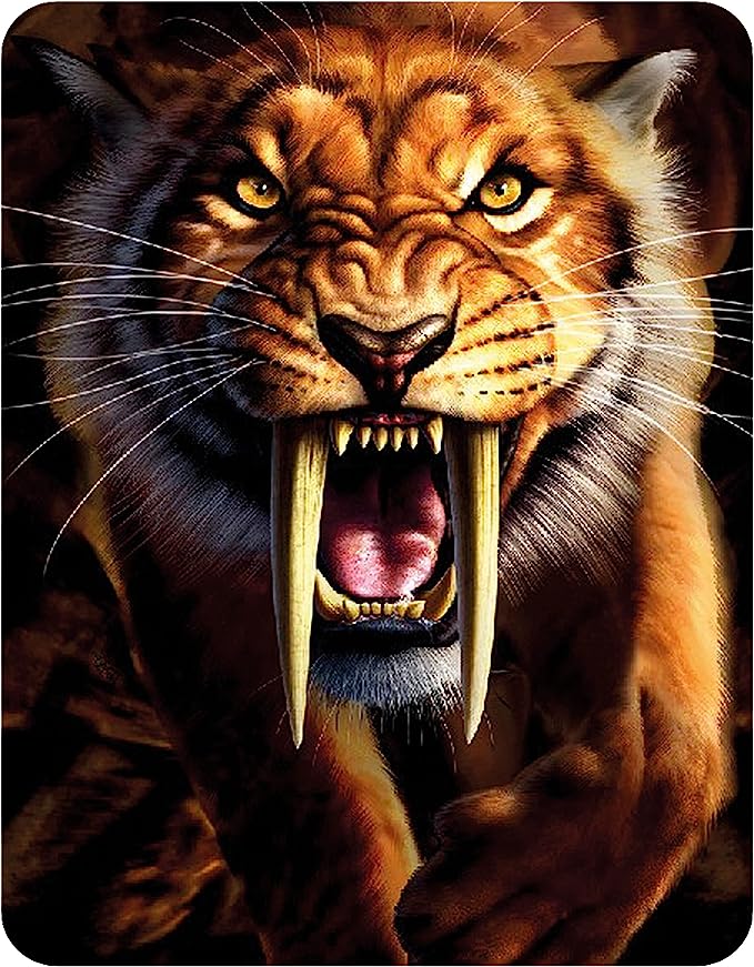 3D LiveLife Magnets - Sabertooth