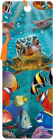 3D LiveLife Bookmarks - Tiny Bubbles