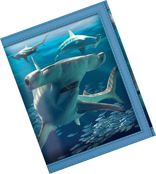 3D LiveLife Wallets - Hammerhead Sharks