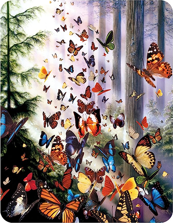 3D LiveLife Magnets - Butterfly Woods