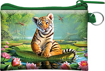 3D LiveLife Coin Purse - Tiger Lily