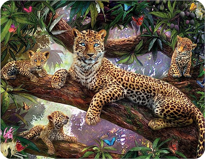3D LiveLife Magnets - Treetop Leopards