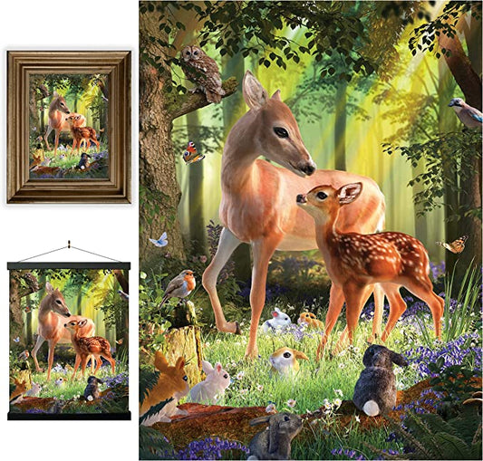 3D LiveLife Pictures - Deer at Dawn