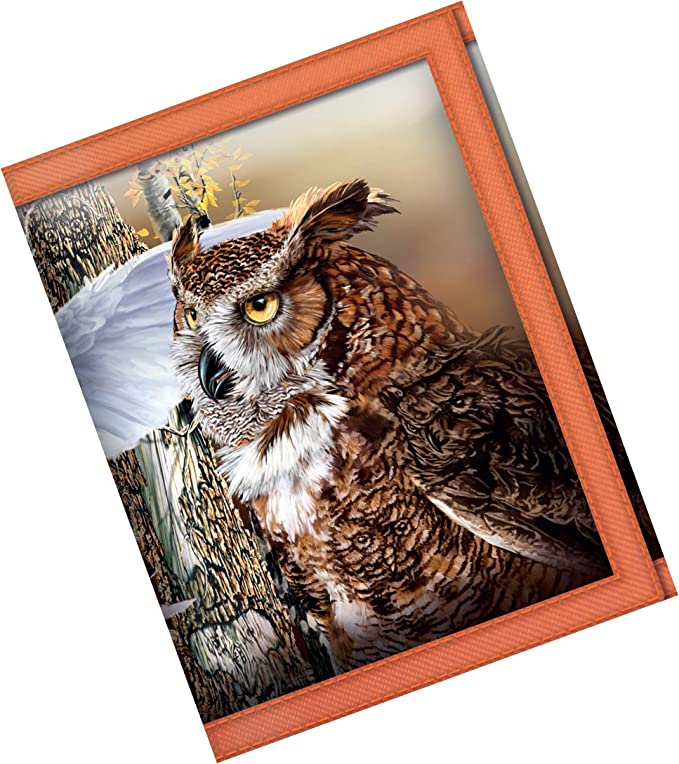 3D LiveLife Wallets - Owl Woods